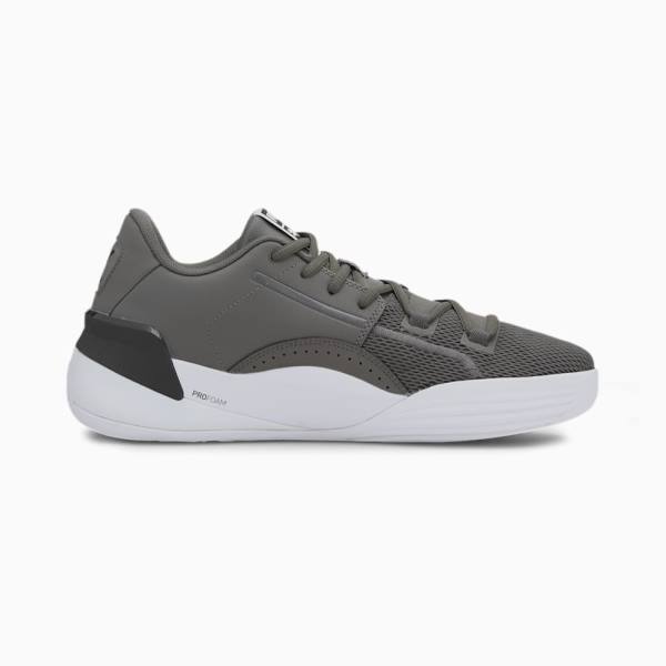 Puma Clyde Hardwood Team Női Kosárlabda Cipő Szürke Fekete | HU58966