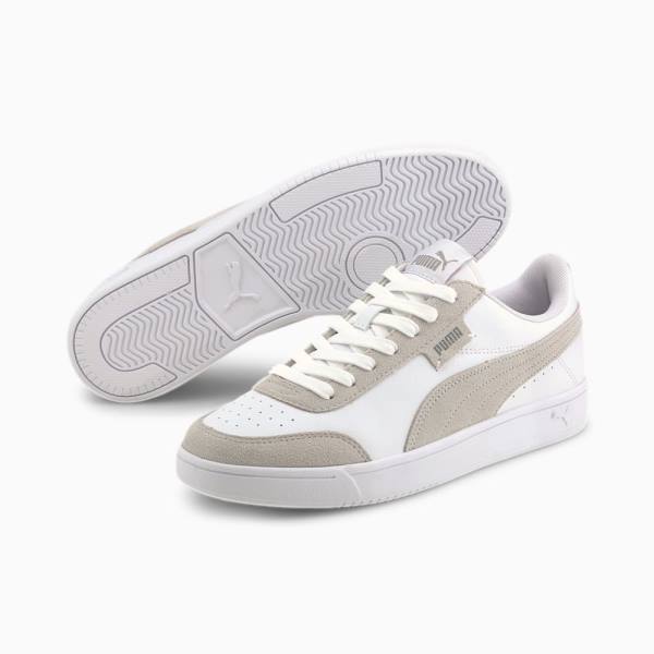 Puma Court Legend Lo Férfi Tornacipő Fehér Szürke | HU54438