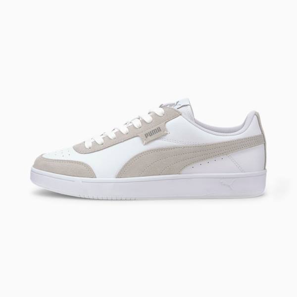 Puma Court Legend Lo Férfi Tornacipő Fehér Szürke | HU54438