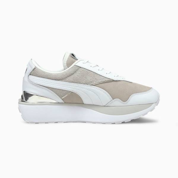 Puma Cruise Rider 66 Női Tornacipő Szürke Fehér | HU52172