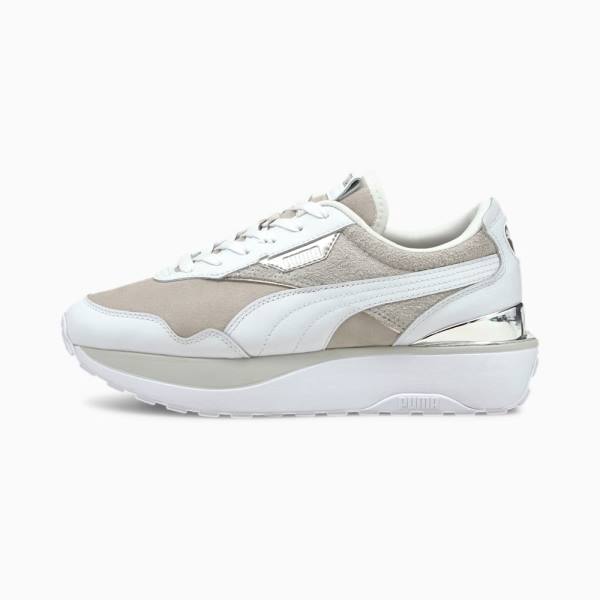 Puma Cruise Rider 66 Női Tornacipő Szürke Fehér | HU52172