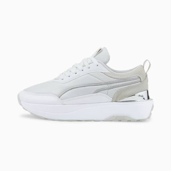 Puma Cruise Rider Metallic Női Tornacipő Fehér Titán | HU00243