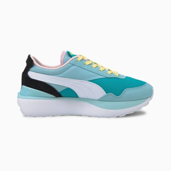 Puma Cruise Rider Női Tornacipő Zöld | HU62933