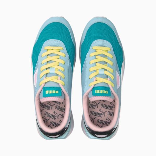 Puma Cruise Rider Női Tornacipő Zöld | HU62933