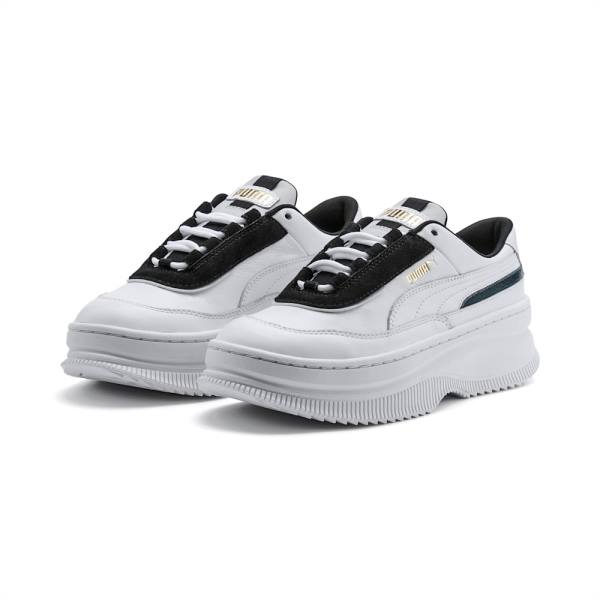 Puma Deva Chic Női Tornacipő Fehér Fekete Kék | HU64189