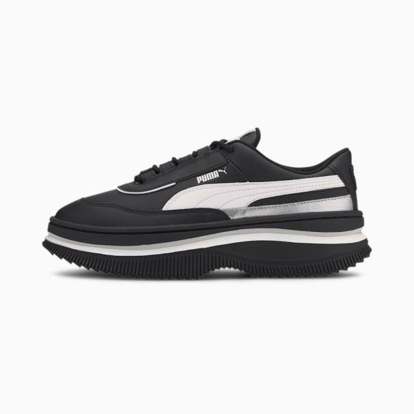 Puma Deva Mono Pop Női Tornacipő Fekete Fehér | HU57414