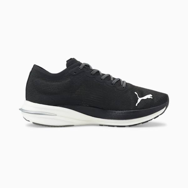 Puma Deviate NITRO Férfi Futócipő Fekete Fehér | HU97342