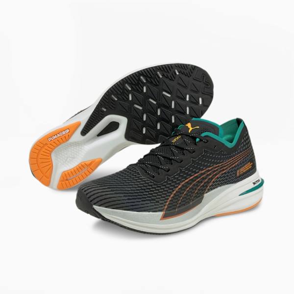 Puma Deviate Nitro WTR Férfi Futócipő Fekete | HU68224