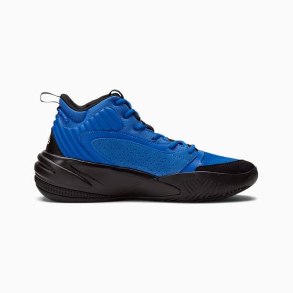 Puma Dreamer 2 Mid Youth Férfi Kosárlabda Cipő Királykék Fekete | HU09512