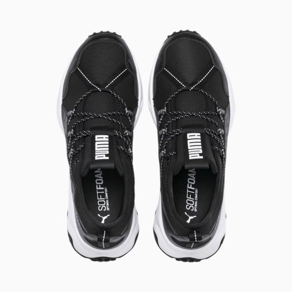 Puma Ember TRL Férfi Futócipő Fekete Fehér | HU41118