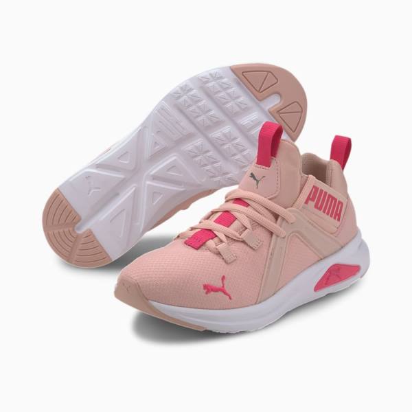 Puma Enzo 2 Glow Youth Lány Tornacipő Rózsaszín | HU14001