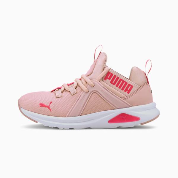 Puma Enzo 2 Glow Youth Lány Tornacipő Rózsaszín | HU14001