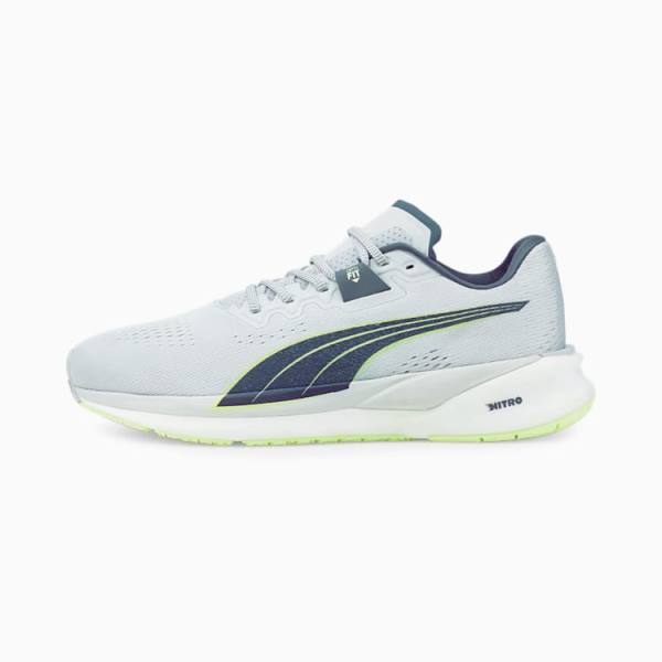 Puma Eternity NITRO Férfi Futócipő Fehér Sötétkék | HU27755