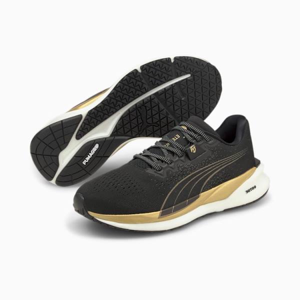 Puma Eternity NITRO Női Futócipő Fekete Arany | HU54839