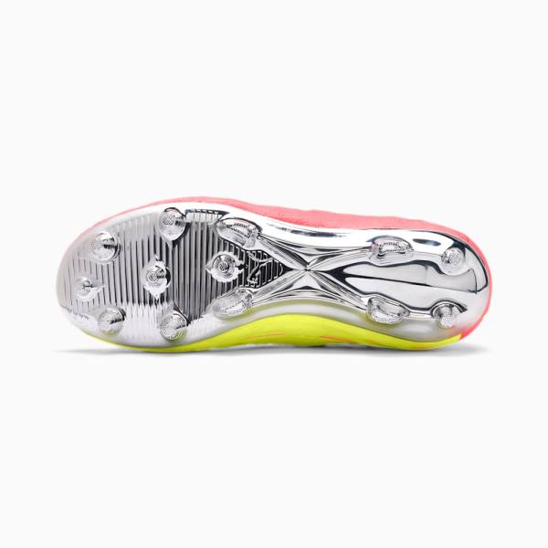 Puma FUTURE 5.1 FG/AG Youth Fiú Focicipő Rózsaszín Sárga | HU22704