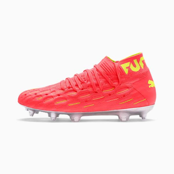 Puma FUTURE 5.1 FG/AG Youth Fiú Focicipő Rózsaszín Sárga | HU22704