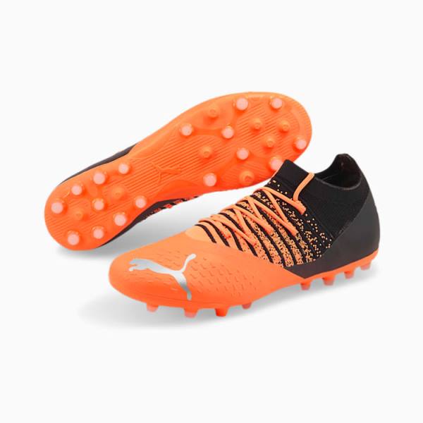 Puma FUTURE Z 3.3 MG Férfi Focicipő Narancssárga Titán Fekete | HU61145