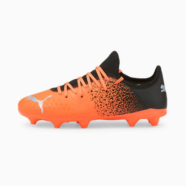 Puma FUTURE Z 4.3 FG/AG Youth Férfi Focicipő Narancssárga Titán Fekete | HU37234