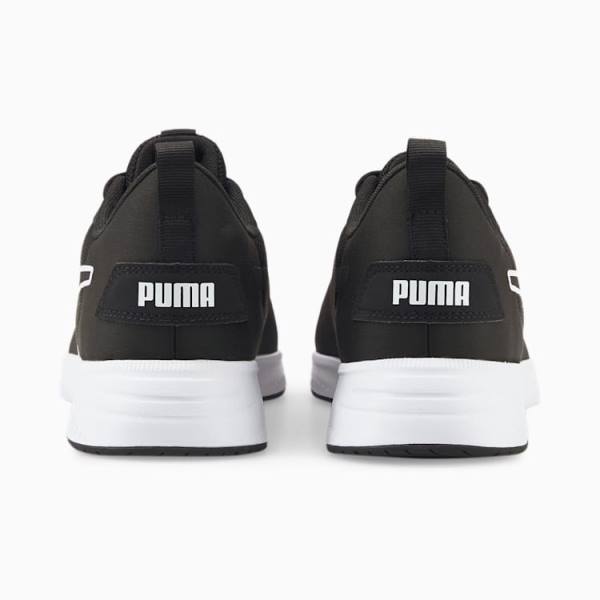 Puma Flyer Flex Knit Férfi Futócipő Fekete Fehér | HU60529