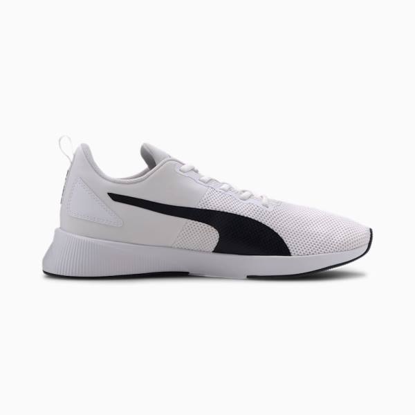 Puma Flyer Férfi Futócipő Fehér Fekete | HU11829