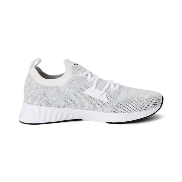 Puma Flyer Runner Engineered Knit Férfi Futócipő Fehér Barna Fekete | HU68841