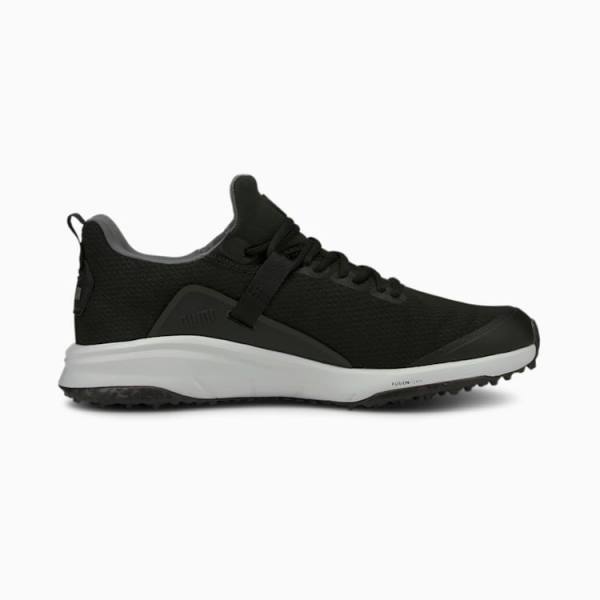 Puma Fusion Evo Férfi Golf Cipő Fekete | HU30152