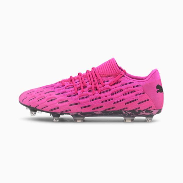 Puma Future 6.1 NETFIT Low FG/AG Férfi Focicipő Rózsaszín Fekete | HU39907