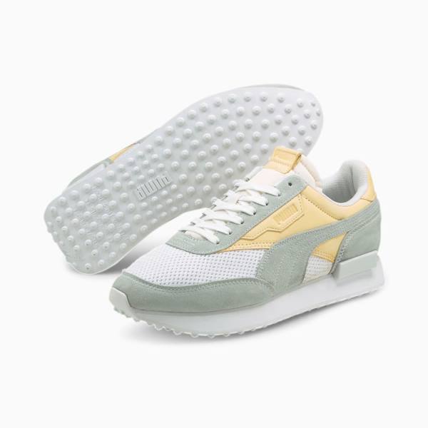 Puma Future Rider Bye Dye Férfi Tornacipő Fehér | HU68359