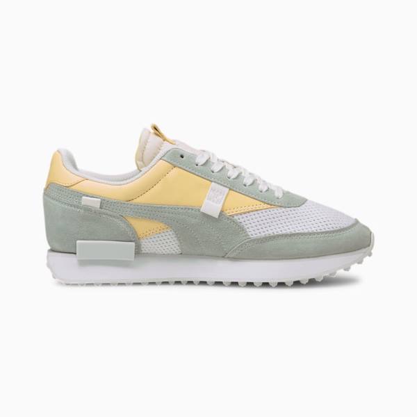 Puma Future Rider Bye Dye Férfi Tornacipő Fehér | HU68359