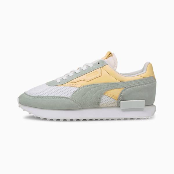 Puma Future Rider Bye Dye Férfi Tornacipő Fehér | HU68359