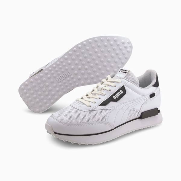 Puma Future Rider Contrast Férfi Tornacipő Fehér Fekete | HU34176