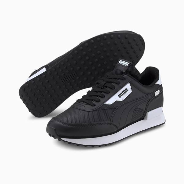 Puma Future Rider Contrast Férfi Tornacipő Fekete Fehér | HU90742