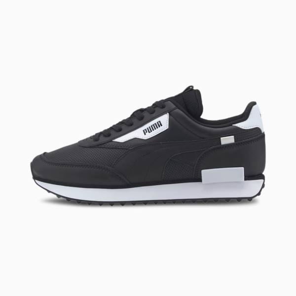 Puma Future Rider Contrast Férfi Tornacipő Fekete Fehér | HU90742