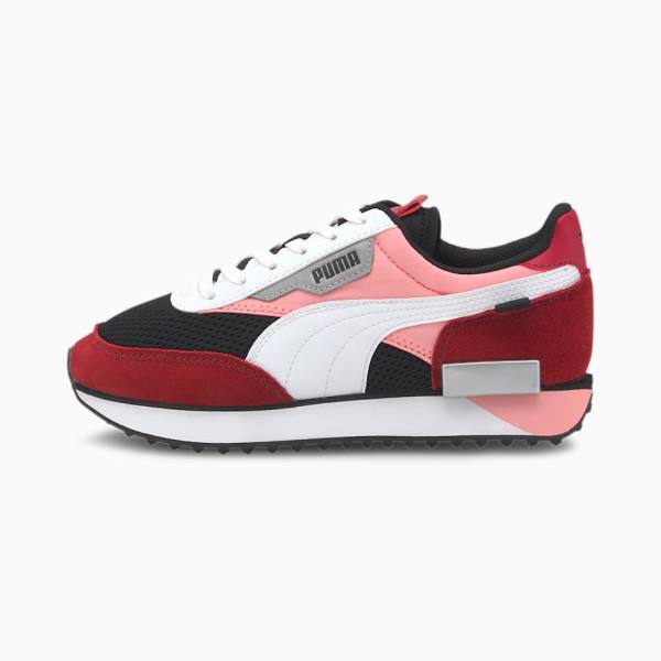 Puma Future Rider Galaxy Youth Fiú Tornacipő Fekete Rózsaszín | HU14167