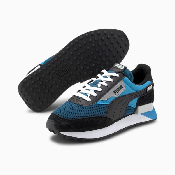 Puma Future Rider Galaxy Youth Fiú Tornacipő Kék Kék | HU70051