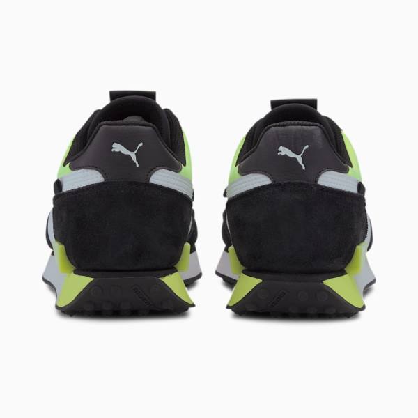 Puma Future Rider Neon Play Férfi Tornacipő Fekete Sárga | HU38395