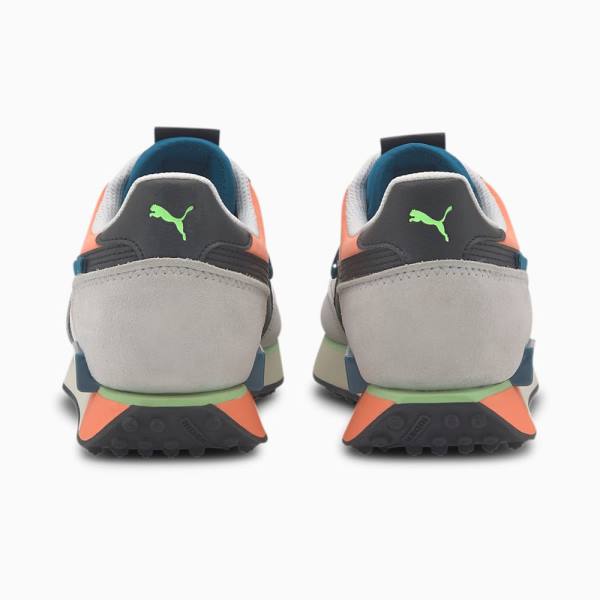 Puma Future Rider Neon Play Férfi Tornacipő Fehér Korall | HU65547