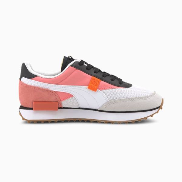 Puma Future Rider New Tones Női Tornacipő Fehér Rózsaszín | HU06142