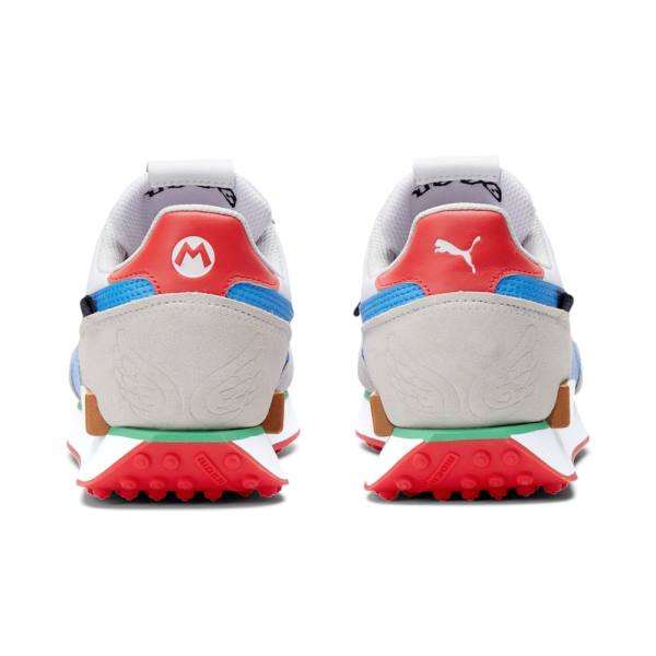 Puma Future Rider Super Mario 64™ Női Tornacipő Fehér Zöld | HU87989