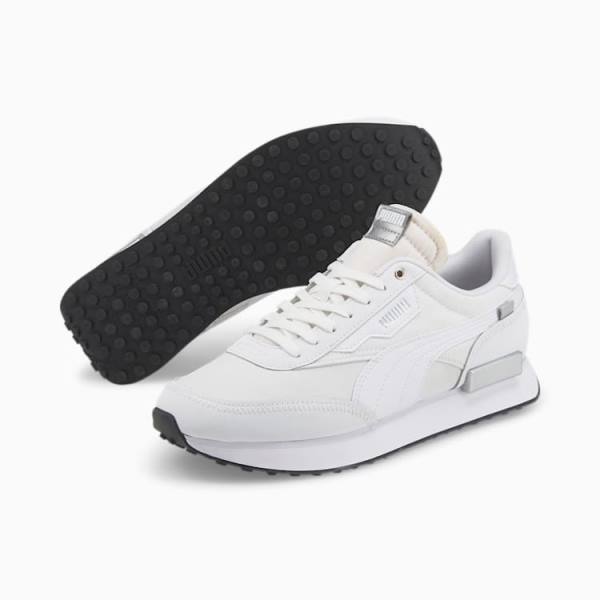 Puma Future Rider Tech Férfi Tornacipő Fehér Titán | HU64372