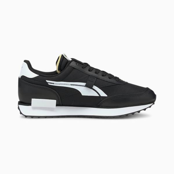 Puma Future Rider Twofold Férfi Tornacipő Fekete Fehér | HU14584