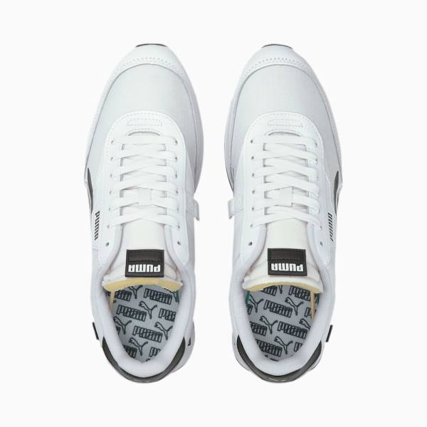 Puma Future Rider Twofold Férfi Tornacipő Fehér Fekete | HU41513