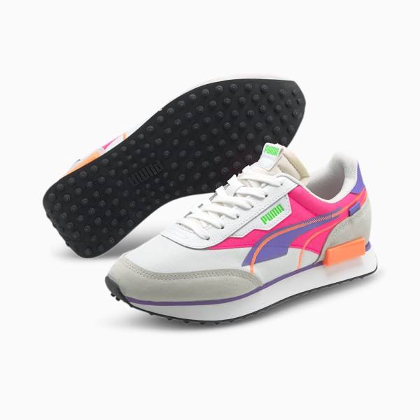 Puma Future Rider Twofold SD Női Tornacipő Fehér Lila | HU26419