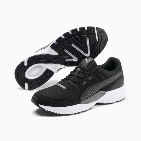 Puma Future Runner SL Férfi Tornacipő Fekete Szürke Fehér | HU69617