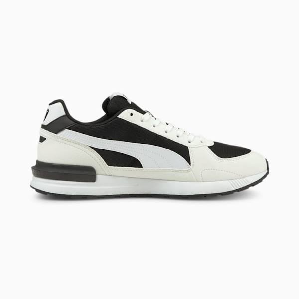 Puma Graviton Férfi Tornacipő Fekete Fehér | HU75768