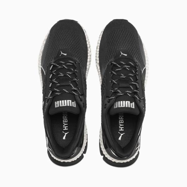 Puma HYBRID NETFIT Astro Férfi Futócipő Fekete Fehér | HU60103