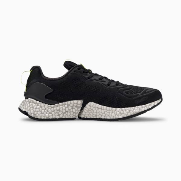 Puma HYBRID SPEED Orbiter Férfi Futócipő Fekete Sárga Fehér | HU60611