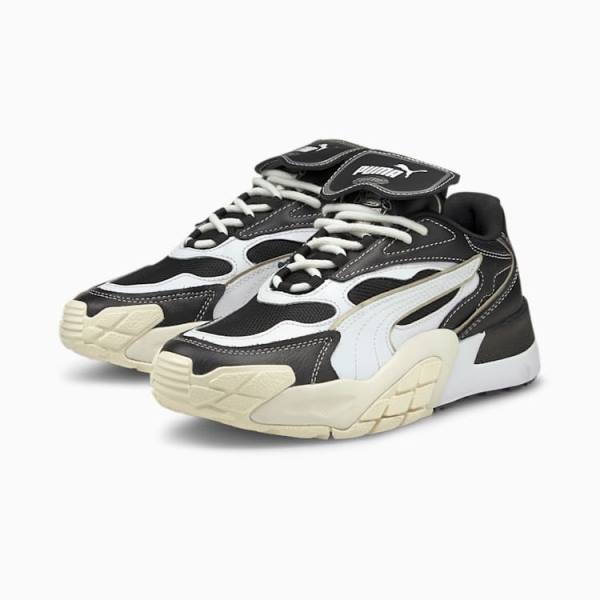 Puma Hedra BGame Női Tornacipő Fekete Fehér | HU76284