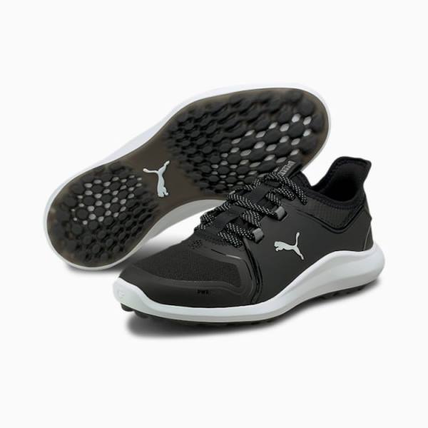 Puma IGNITE FASTEN8 Női Golf Cipő Fekete Fehér | HU66600