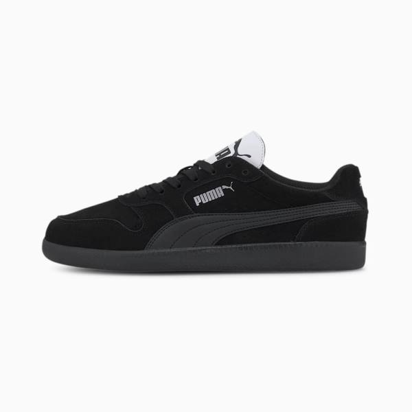 Puma Icra Suede Férfi Tornacipő Fekete Titán Fehér | HU91969